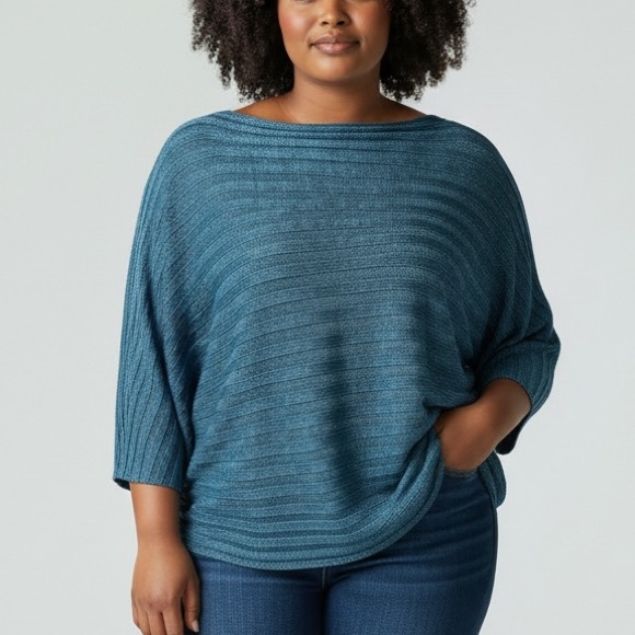 Eskandar Linen Sideways Knitted Boatneck Sweater Women O/S